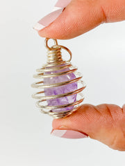 Silver Spiral Pendant