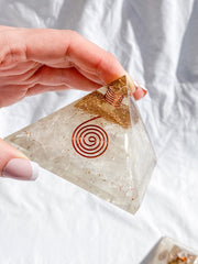 Orgonite Pyramid Selenite