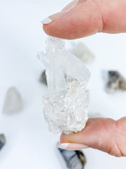 Balance Duo: Clear Quartz + Smoky Quartz | Small