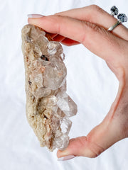 Himalayan Quartz Cluster with Inclusions 199g