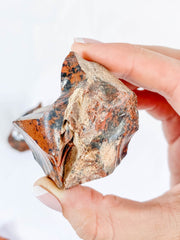 Red Obsidian Natural | Large