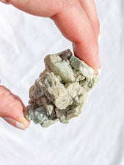 Green Heulandite Cluster 44g