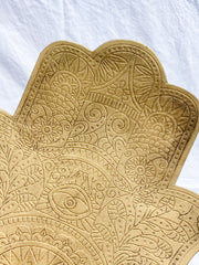 Hamsa Bronze Dish Light | XX Large