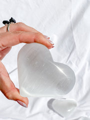 Selenite Heart | XXX Large