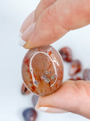 Dark Carnelian Tumbles | Small