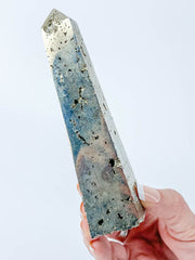 Pyrite with Cavities Obelisk 515g
