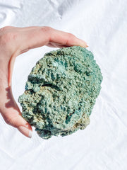 Green Heulandite Cluster 460g