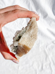 Smoky Himalayan Quartz with Inclusions CutBase Cluster 224g