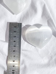 Selenite Heart | Medium