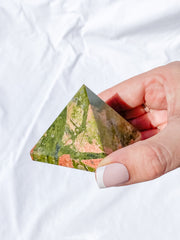 Unakite Pyramid | Large