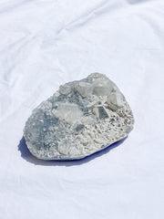 Apophyllite Frosted Cluster with Inclusions 630g