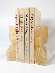 Onyx Aztec Mayan Bookend 1982g