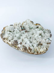Green Apophyllite with Prehnite Inclusions Statement Piece 3kg