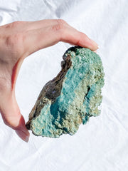 Green Heulandite Cluster 460g