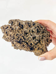 Halite Chocolate Cluster Mineral Specimen Fragile 427g