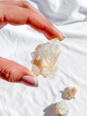 Apophyllite and Stilbite Cluster | Small