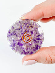 Orgonite Pop Sockets | Amethyst