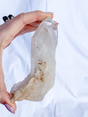 Himalayan Quartz Natural Point with Inclusions 273g