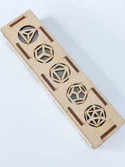 Platonic Solid Sacred Geometry | Clear Quartz