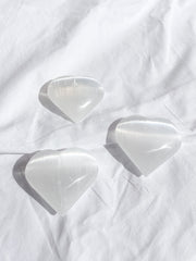 Selenite Heart | X Large
