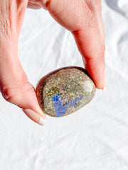 Azurite and Malachite Free Form on Matrix 38g