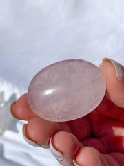 Rose Quartz Worry Stone