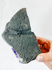Amethyst CutBase Cluster 879g