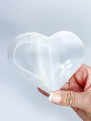 Selenite Heart | XXXX Large