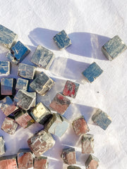 Pyrite Cubes Tumbles | Mini