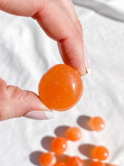Orange Selenite Tumbles | Medium