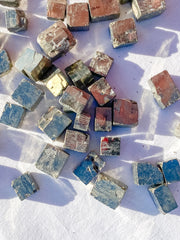 Pyrite Cubes Tumbles | Small