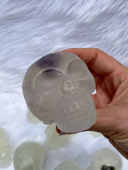 “Candles n Dreams” Skull with Mixed Crystals Soap