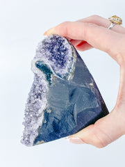 Amethyst Cut Base Cluster 421g
