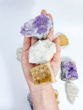 Divine Trio: Citrine + Clear Quartz + Amethyst | X Large
