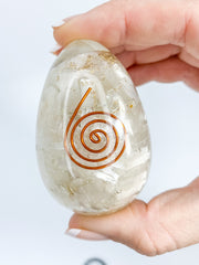Orgonite Selenite Egg | X Large