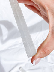 Selenite Natural Wand | Small