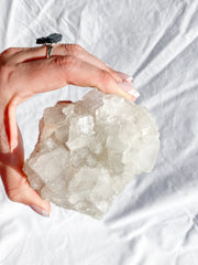 Glass Apophyllite Cluster 385g