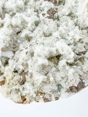 Green Apophyllite with Prehnite Inclusions Statement Piece 3kg