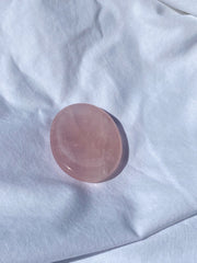 Rose Quartz Worry Stone