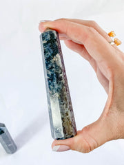 Larvikite Polished Point 83g