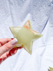 Green Onyx Star Bowl | Large