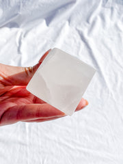 Selenite Obelisk | Medium