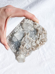 Apophyllite with Inclusions Cluster 545g