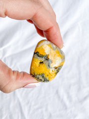 Bumble Bee Jasper Tumbles | Large