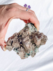 Quantum Quattro Natural Mineral Specimen Cluster 360g