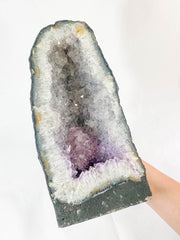 Amethyst CutBase “Cathedral” Geode Statement Piece 6kg