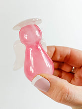 Onyx Pink Angel Carving