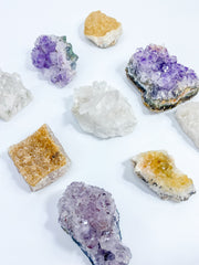 Divine Trio: Citrine + Clear Quartz + Amethyst | X Large