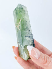 Prehnite Obelisk 111g