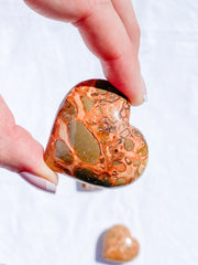 Leopardite Heart | Medium